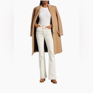 Rag & Bone Casey High-rise Flare Jean size 26 Ecru